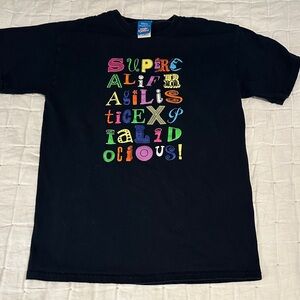 Vintage Disney Mary Poppins Supercalifragilisticexpialidocious T-Shirt